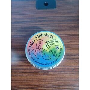 2003 Mini Alphabet’s Decorative Cookie Cutters set of 26 #1929